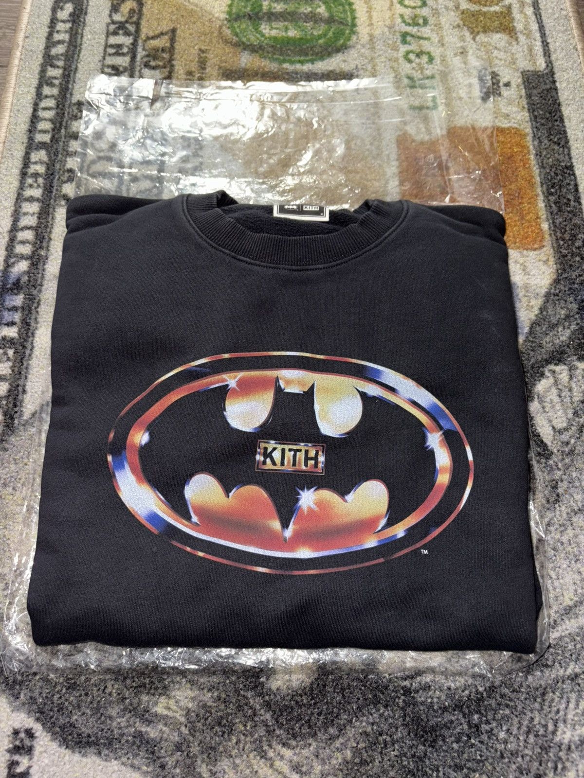 Batman Kith Bats Vintage Nelson Crewneck Kith x Batman Logo
