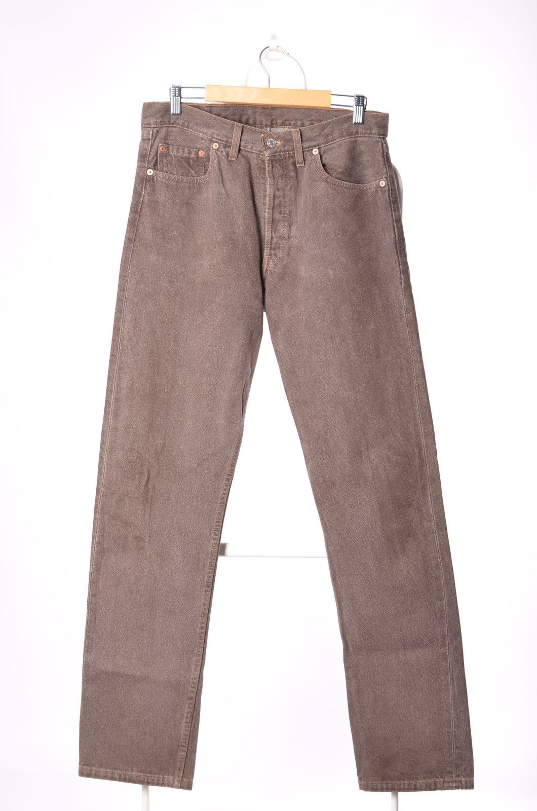 Levi's Levis UK Vintage Levi’s jeans 501 button fly W33 denim Size US 33 - 3 Thumbnail