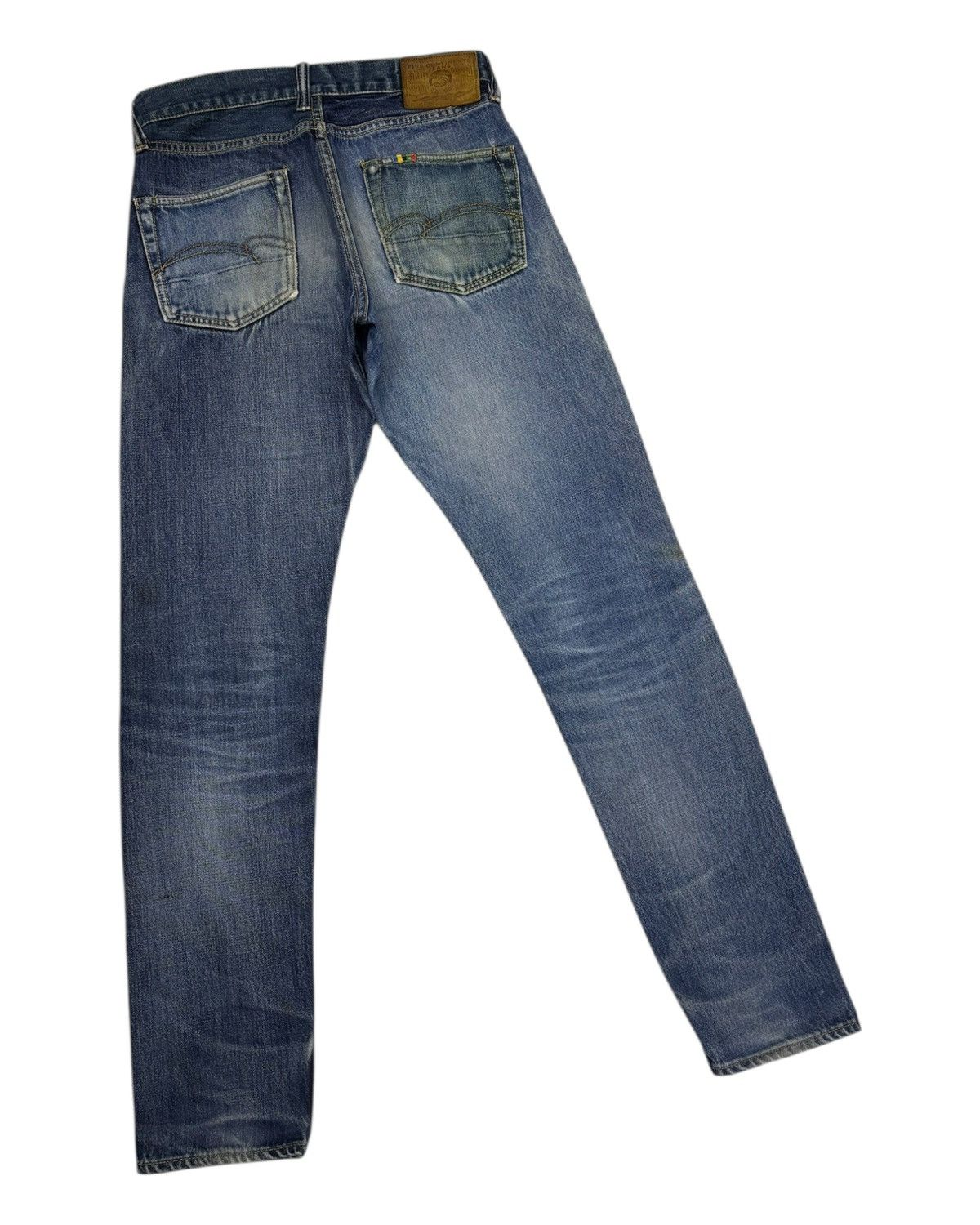 Studio D'Artisan STUDIO D'ARTISAN SELVEDGE DISTRESSED DENIM JEANS Size US 28 / EU 44 - 7 Thumbnail