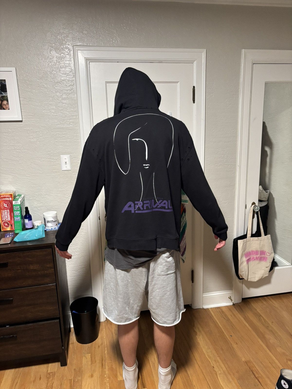 Raf Simons RAF SIMONS ARRIVAL HOODIE | Grailed