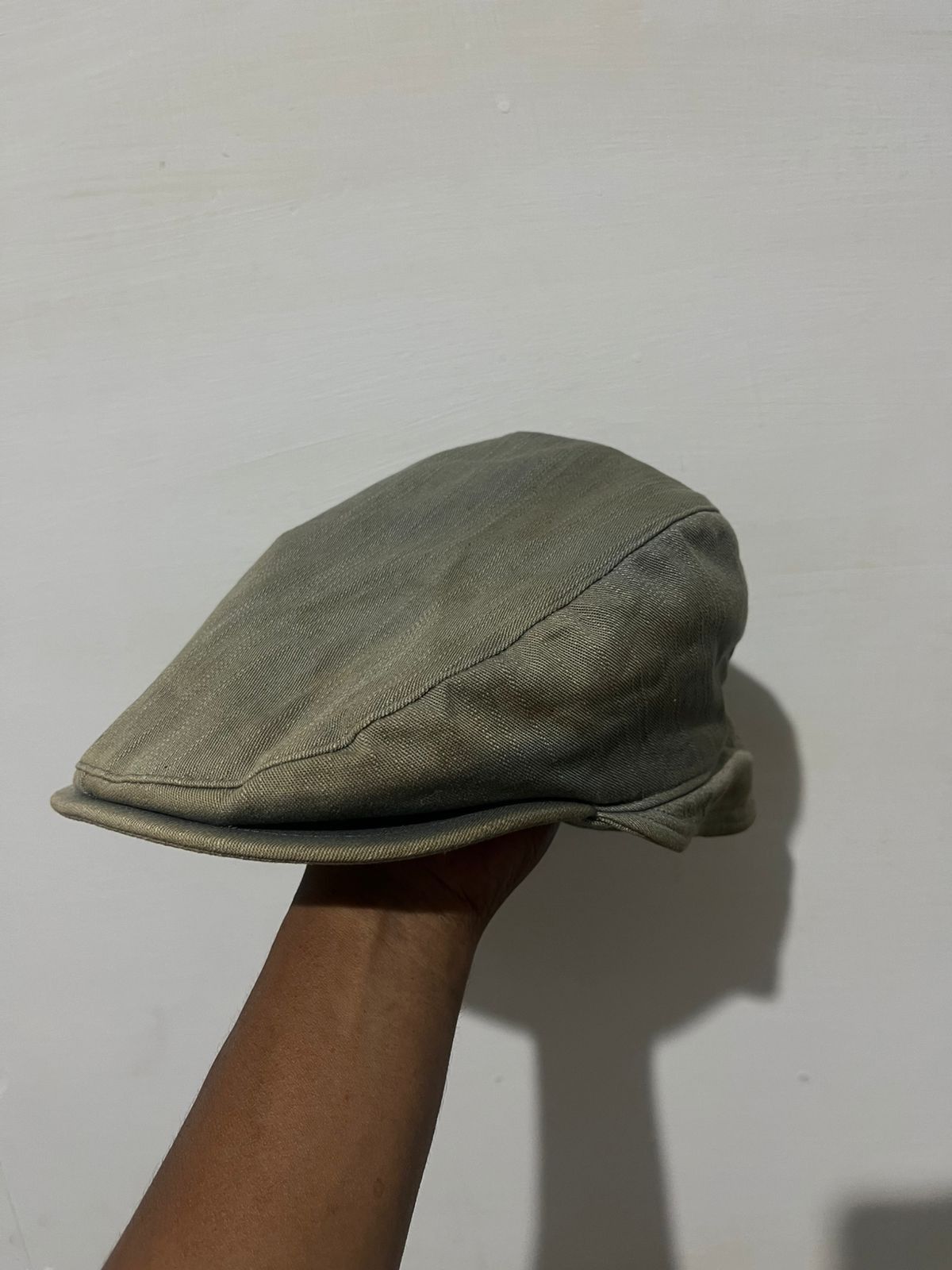 Issey Miyake Archive Stich Works Co.japan Distrassed Denim Flat Cap Size ONE SIZE - 10 Thumbnail