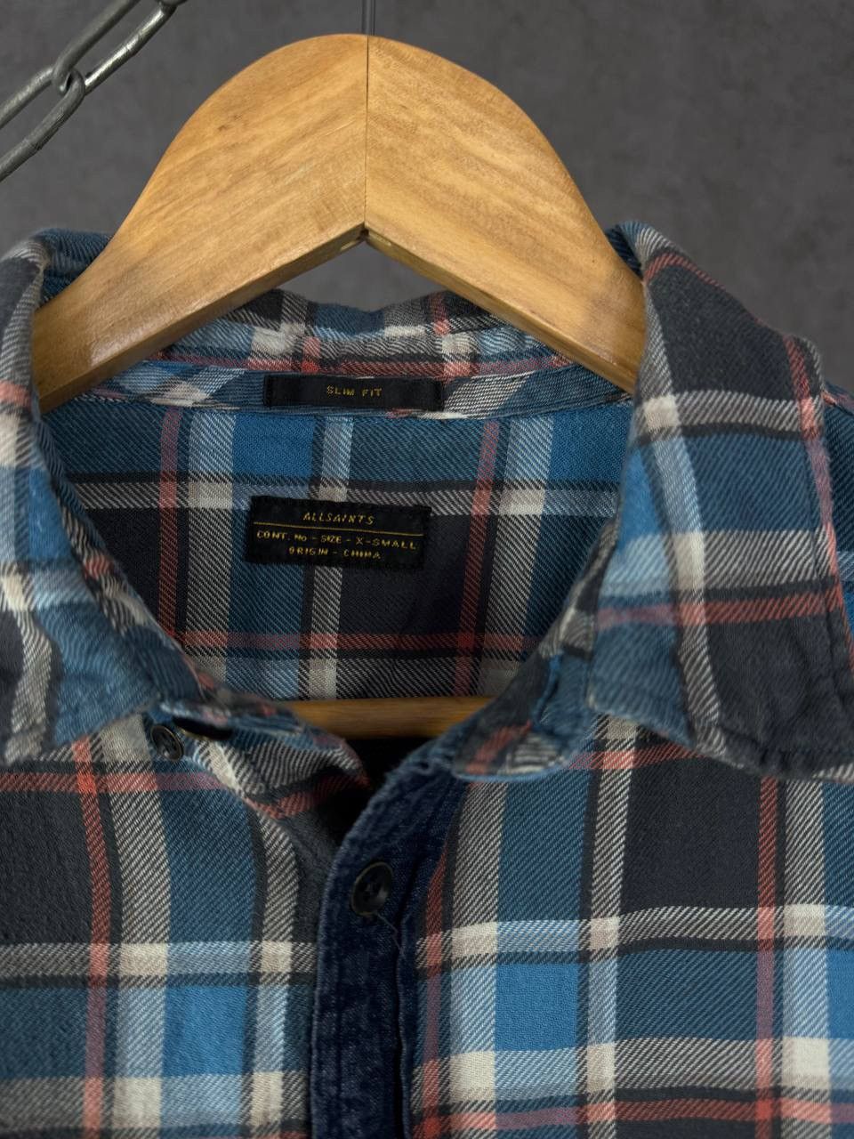 Allsaints Allsaints vintage designer shirt Size US XS / EU 42 / 0 - 3 Thumbnail
