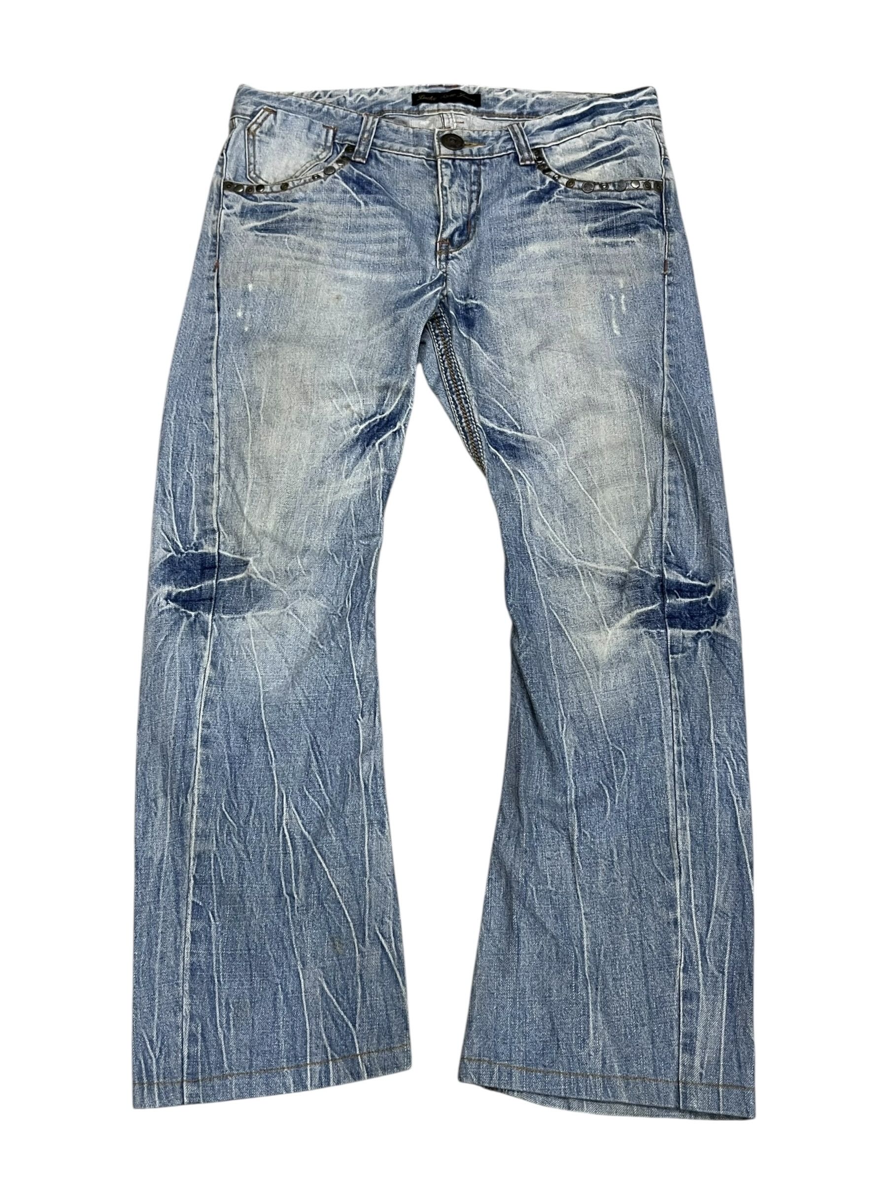Archive Studded Flare Denim Kapital Tornado Mart Style