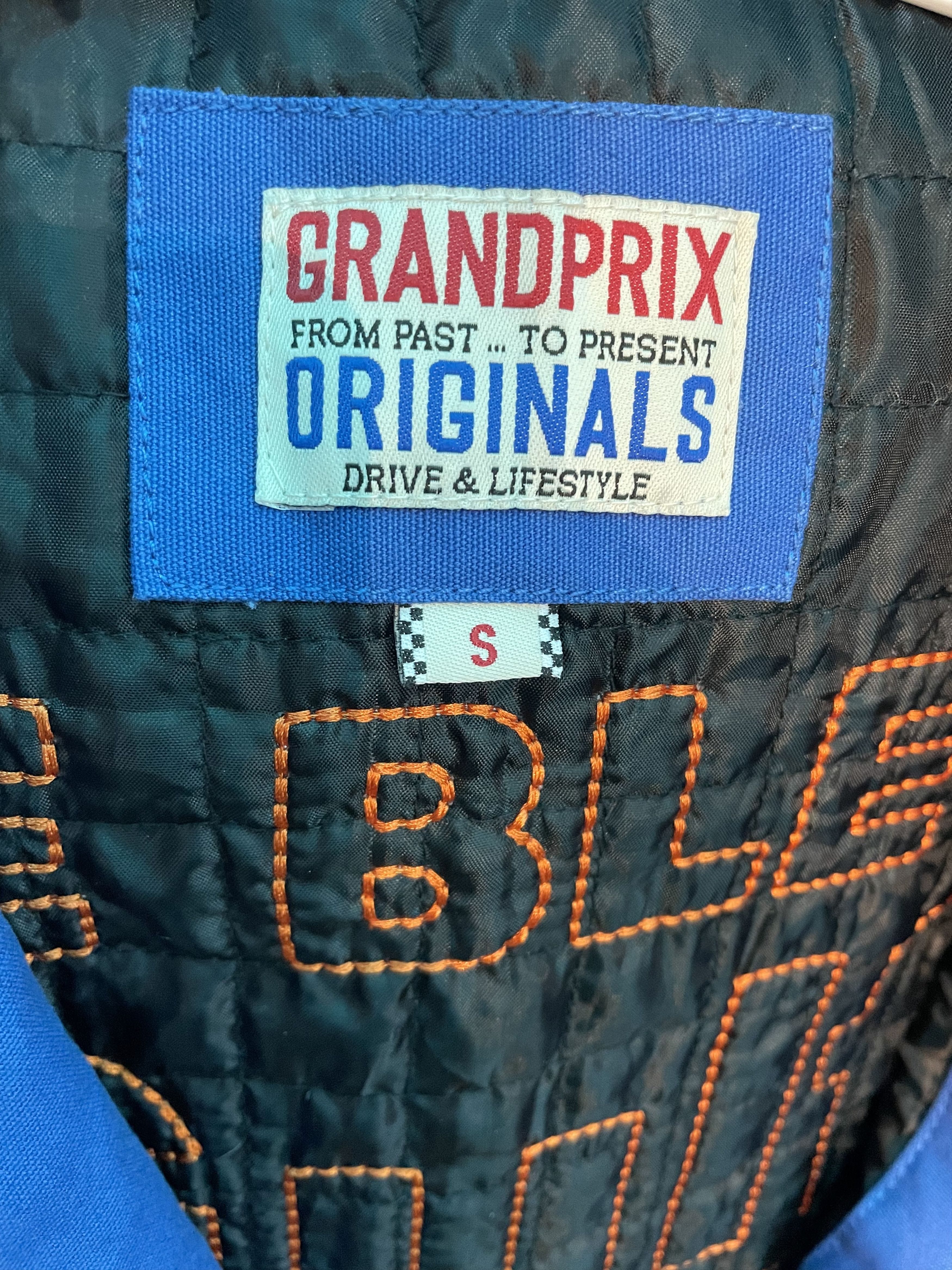 Vintage Gulf Racing Jacket Blue Motorsport Stripe Vintage Style Size US S / EU 44-46 / 1 - 3 Thumbnail