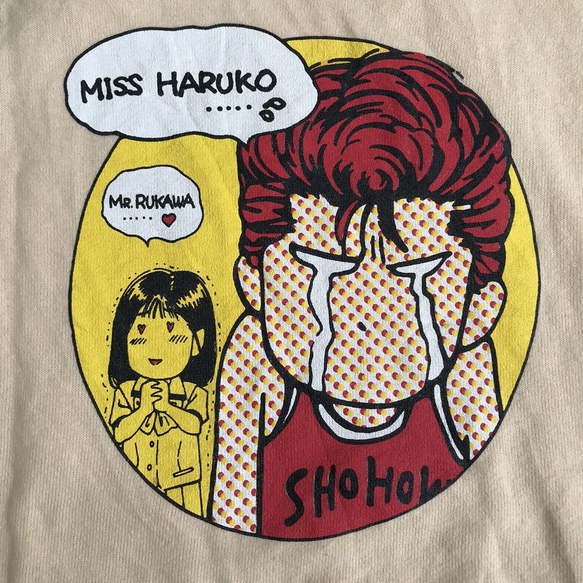 Anime Vintage 90s Slam Dunk Shohoku Anime Manga Sweatshirts Boxy Size US L / EU 52-54 / 3 - 10 Thumbnail
