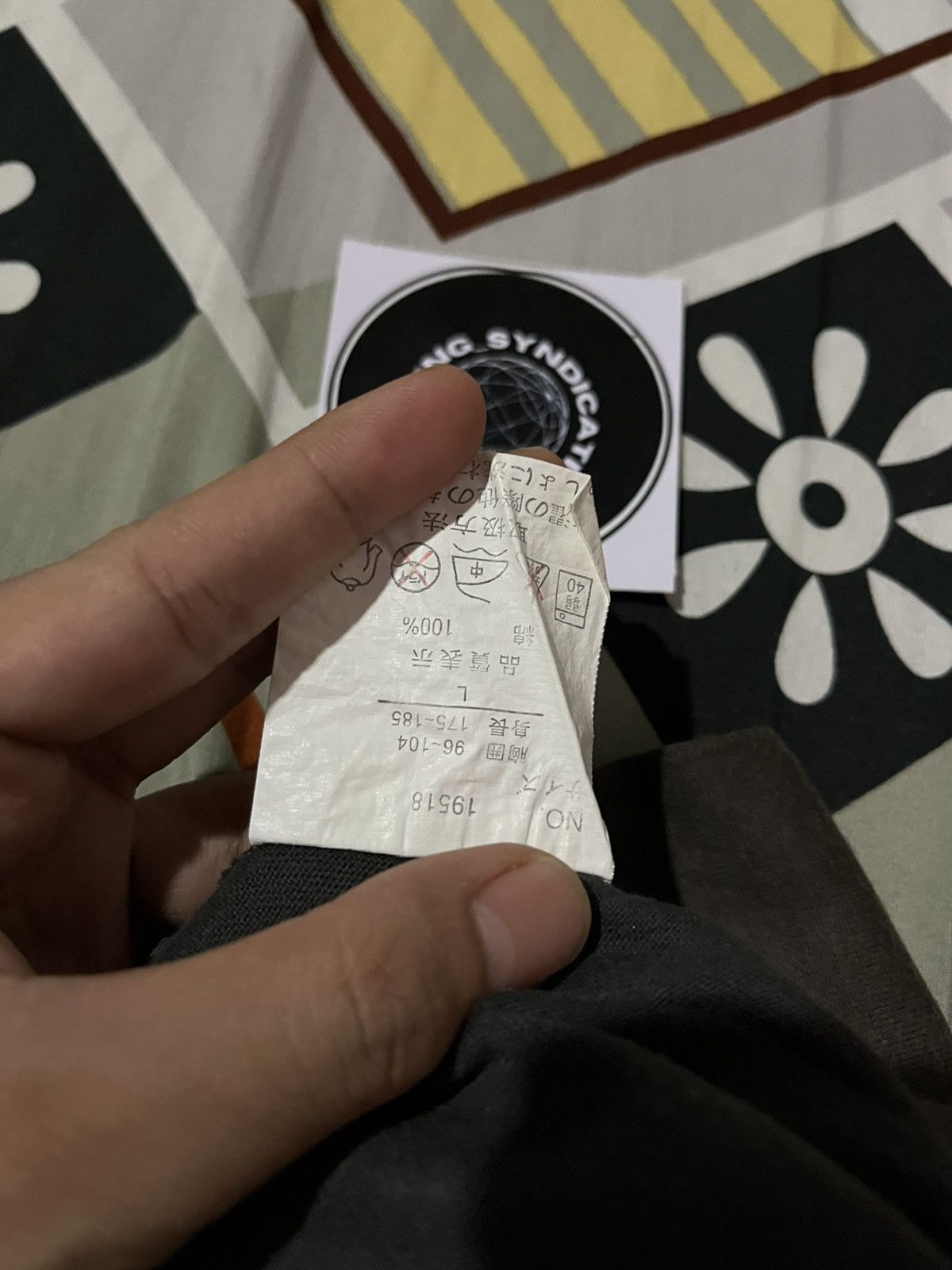 If Six Was Nine × Japanese Brand × Vintage Fly Beans Cross Style And Double Layer Longsleve Size US L / EU 52-54 / 3 - 12 Thumbnail