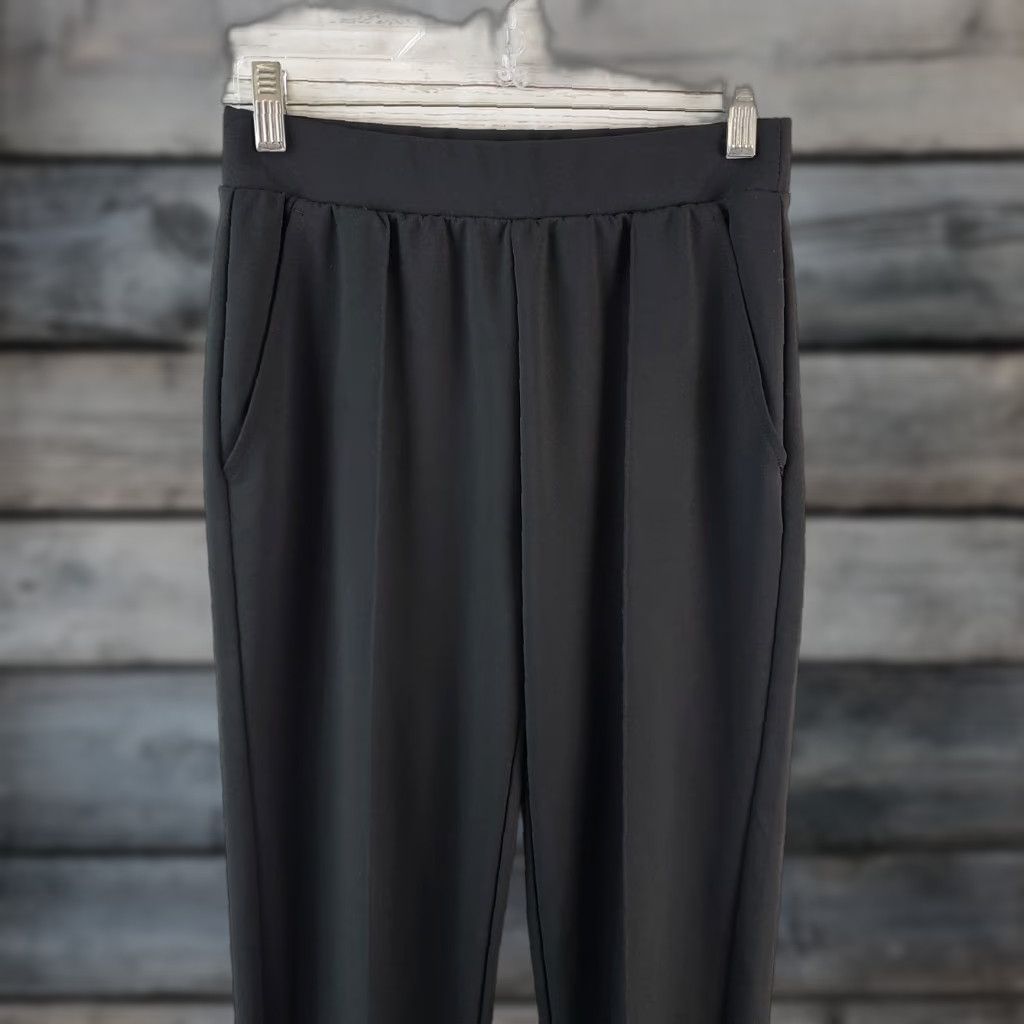Ann Taylor Ann Taylor LOFT Womens Cropped Pants XS Black Pull On Mid Rise Pants Size 26" / US 2 / IT 38 - 1 Thumbnail