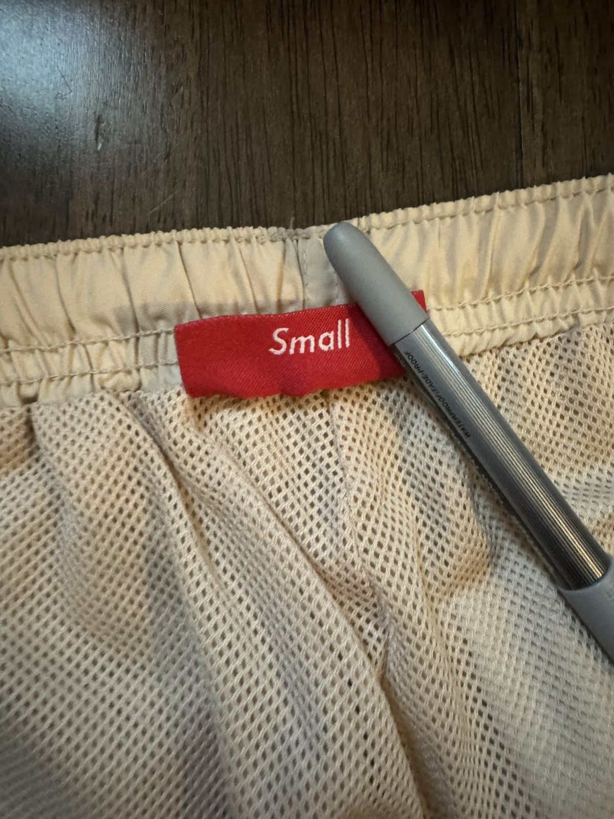 Supreme Supreme Warm Up Jogger Track Pants Nylon - Tan Size US 30 / EU 46 - 5 Thumbnail
