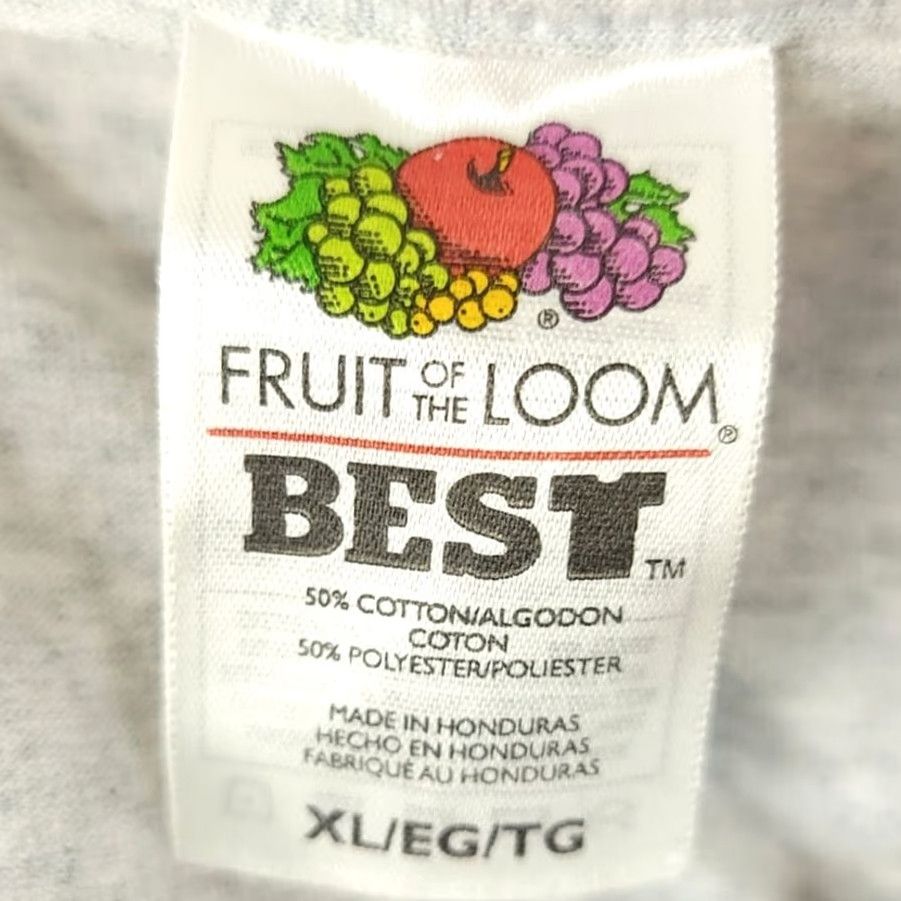 Fruit Of The Loom VINTAGE Pound Heritage Days T Shirt Mens XL Gray Cotton Blend Elvis The Birds Hitchcock Y2K Size US XL / EU 56 / 4 - 5 Thumbnail
