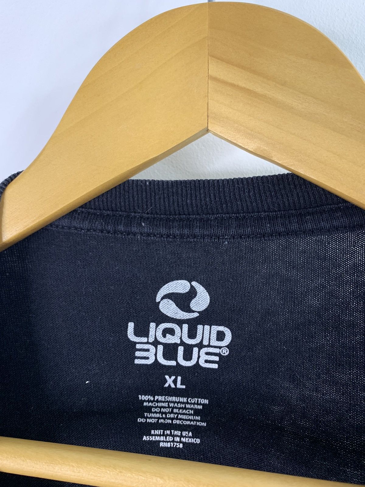 Liquid Blue × Vintage Liquid Blue 2006 Rydin Dirty T Shirt Size US XL / EU 56 / 4 - 6 Thumbnail