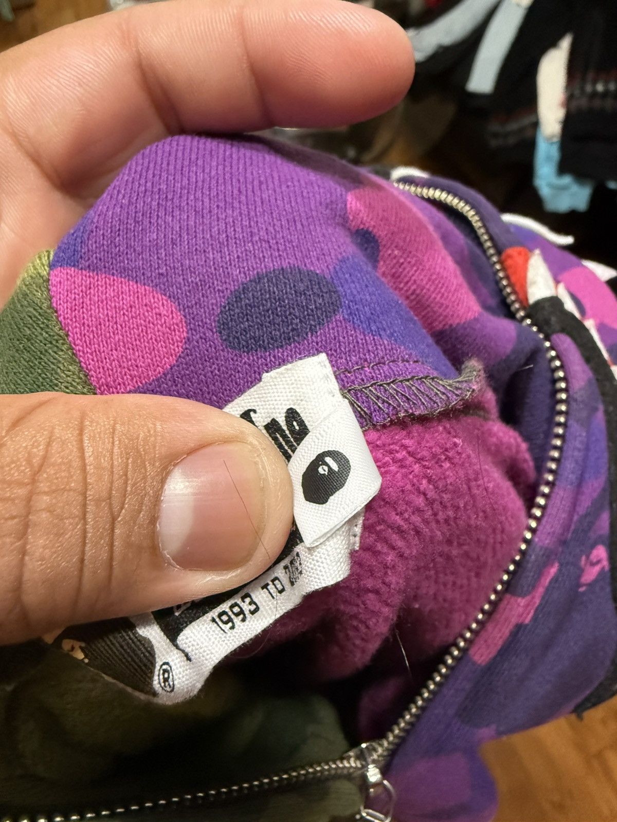 Bape Bape Half Camo Half Purple Size XXL Size US XXL / EU 58 / 5 - 13 Thumbnail