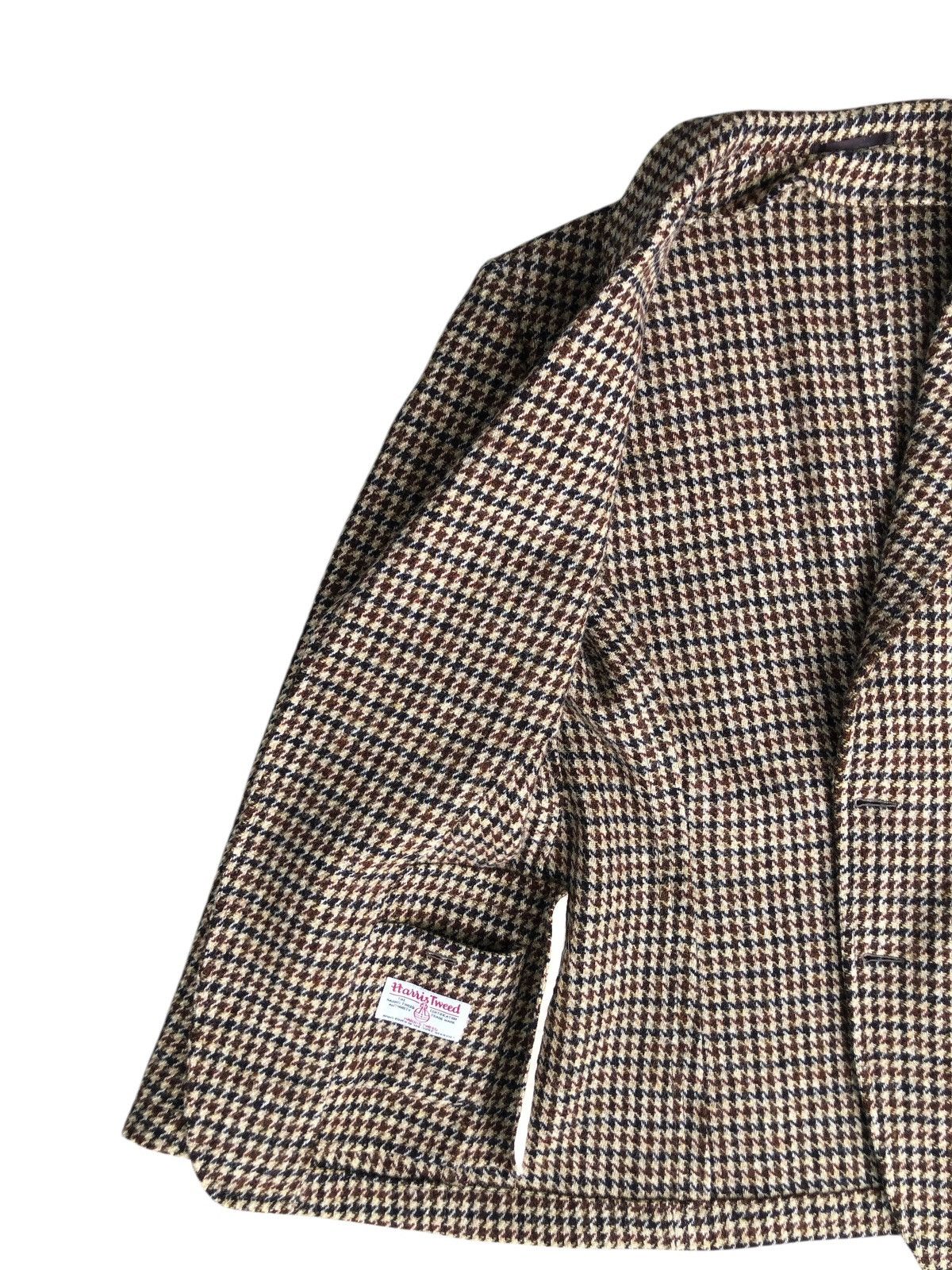 Harris Tweed Harris Tweed Wool Blazer Coat Jacket Size 46S - 8 Thumbnail