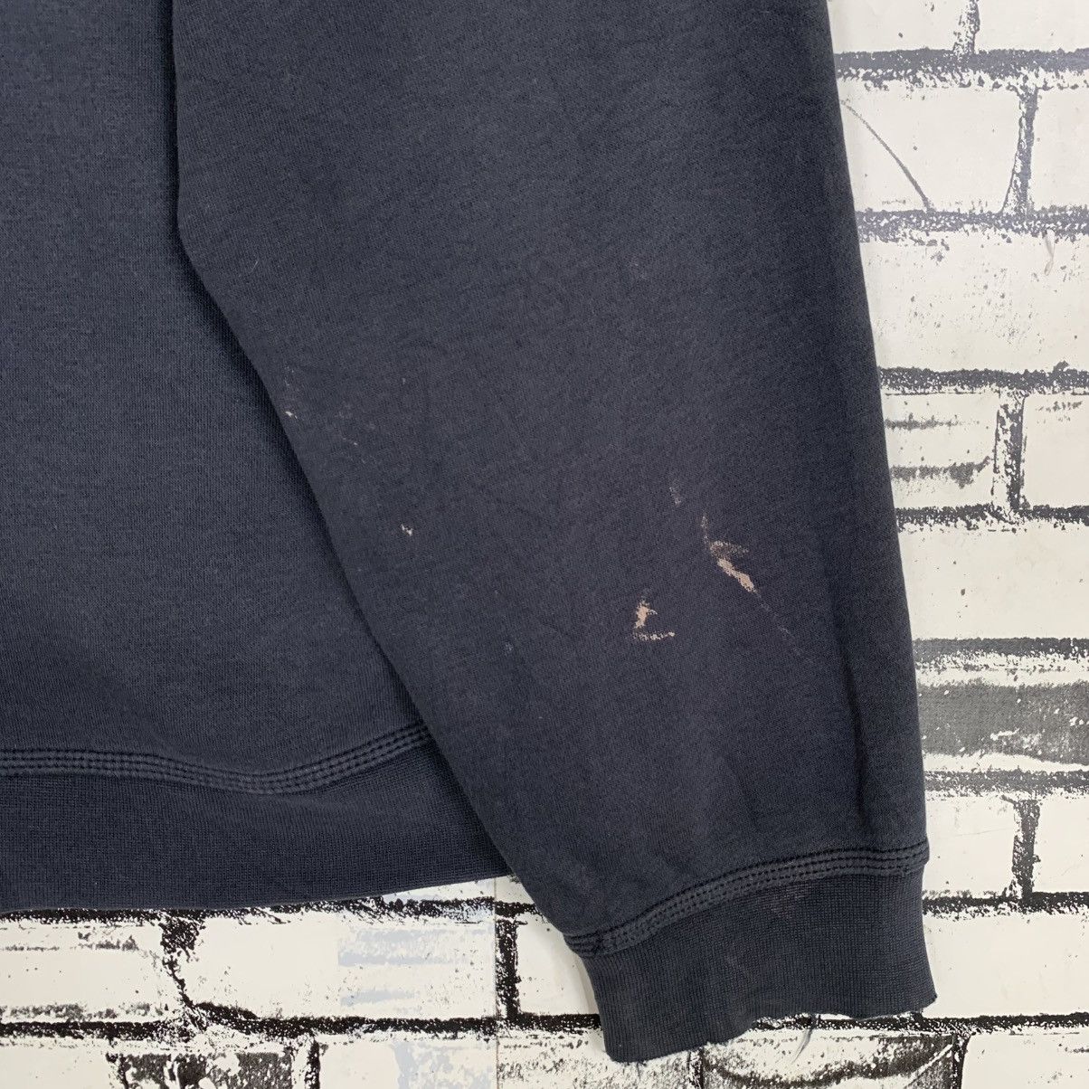 Designer × Nike × Vintage Nike Hoodie Trashed Hoodie Size US XXL / EU 58 / 5 - 12 Thumbnail