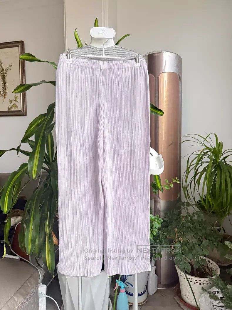Issey Miyake Issey Miyake Light Purple Toothpick Pants Size 25" / US 0 / IT 36 - 6 Thumbnail