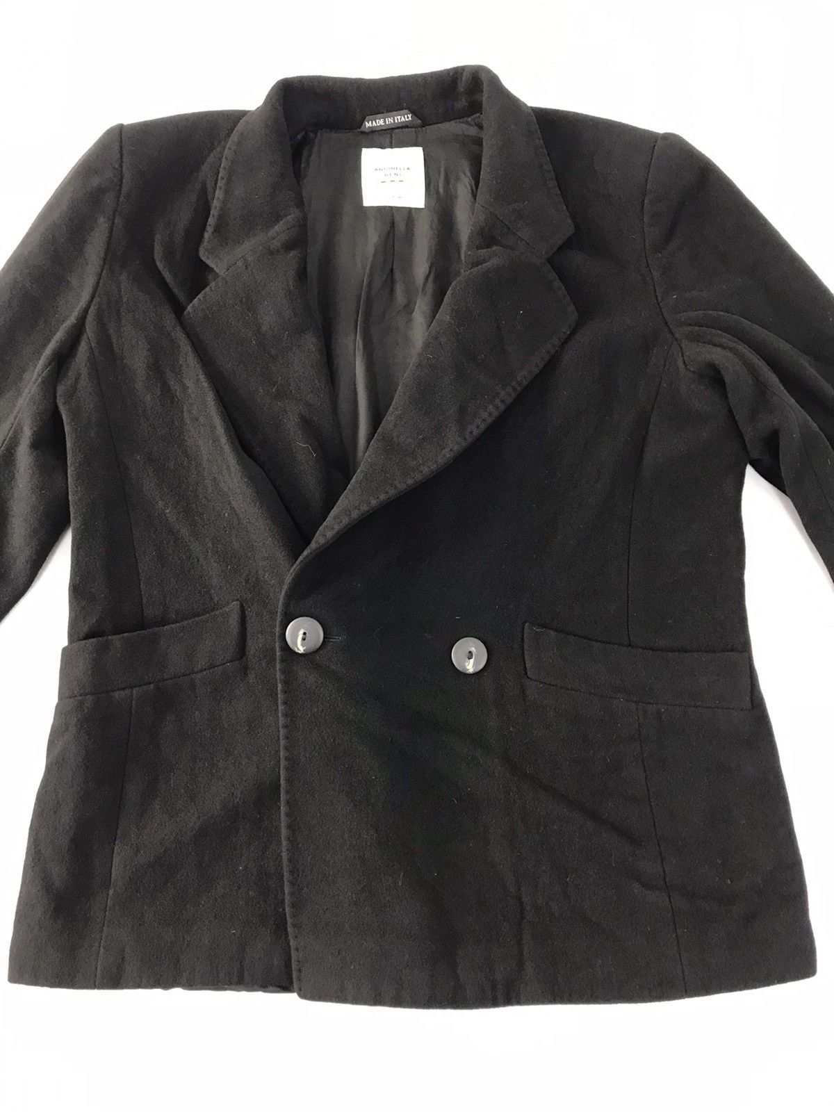 Vintage 90s Antonella Beni Pure Cashmere Full Button Italian Made Size US S / EU 44-46 / 1 - 3 Thumbnail