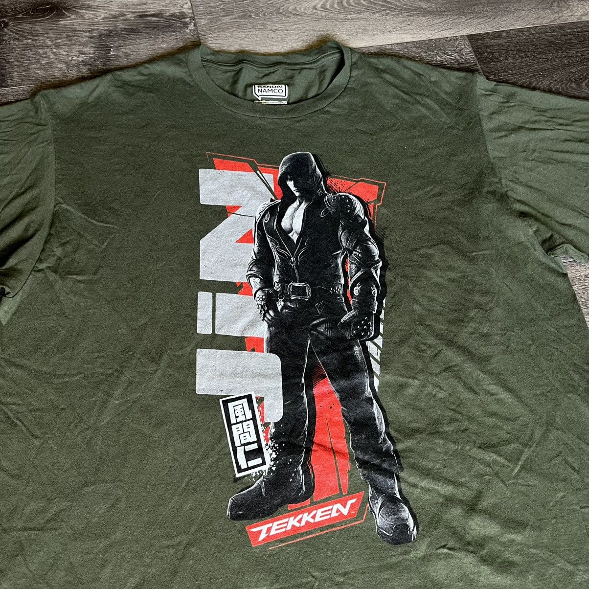 Japanese Brand Vintage Style Tekken 7 Jin Bandai Namco Video Game Tee Shirt Size US XL / EU 56 / 4 - 2 Thumbnail