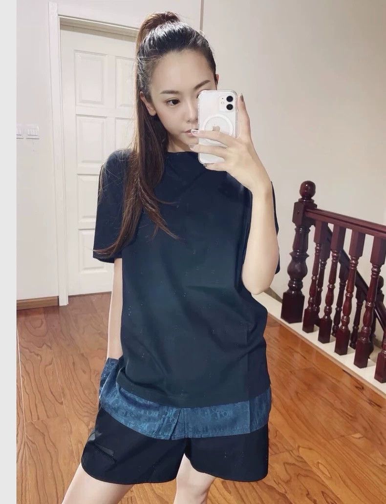 Dior Dior Dark blue stitching logo letter jacquart cotton round- Size US XS / EU 42 / 0 - 8 Thumbnail