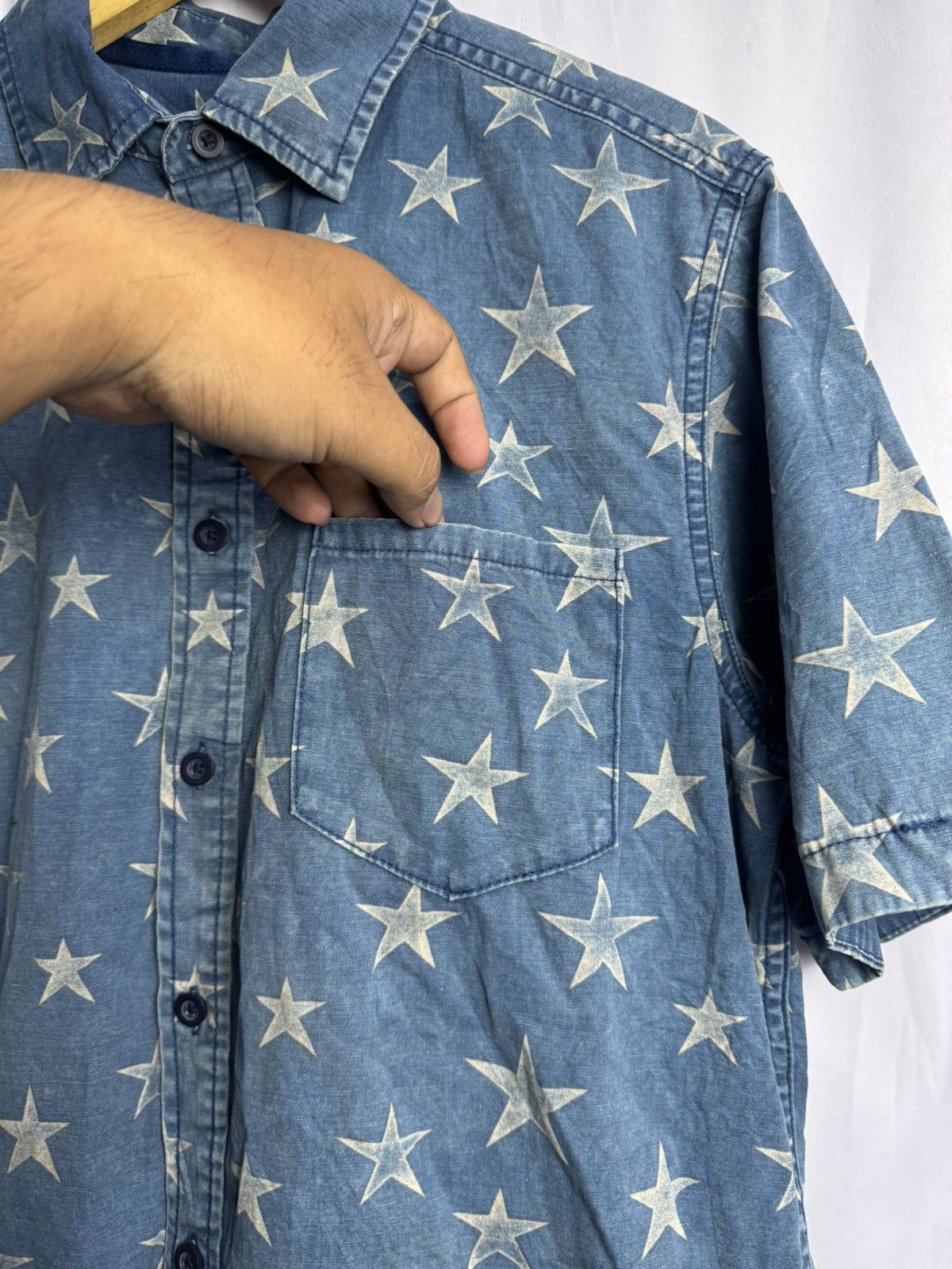 PPFM Japanese Stars Massimo Denim Shirt Size US M / EU 48-50 / 2 - 4 Thumbnail