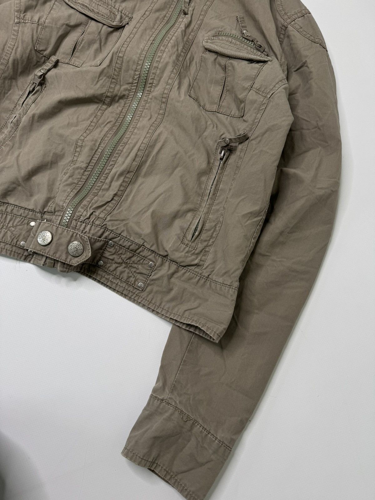 Vintage Vintage avant garde archive military jacket swag y2k if6was9 Size S / US 4 / IT 40 - 4 Thumbnail