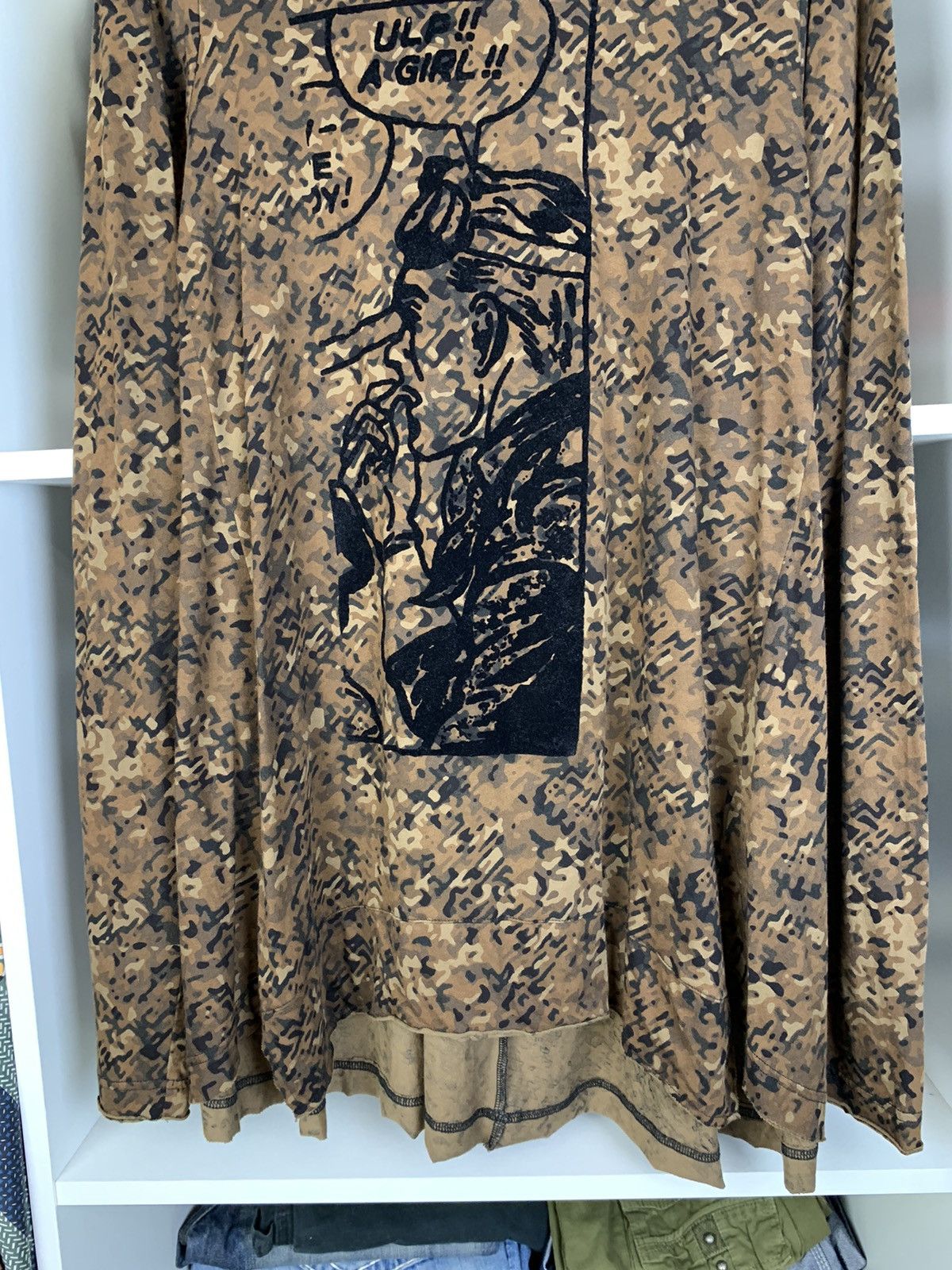 Rundholz Rundholz Women's Camo Graphic Tunic – Long Sleeve Art Top Size S / US 4 / IT 40 - 11 Thumbnail