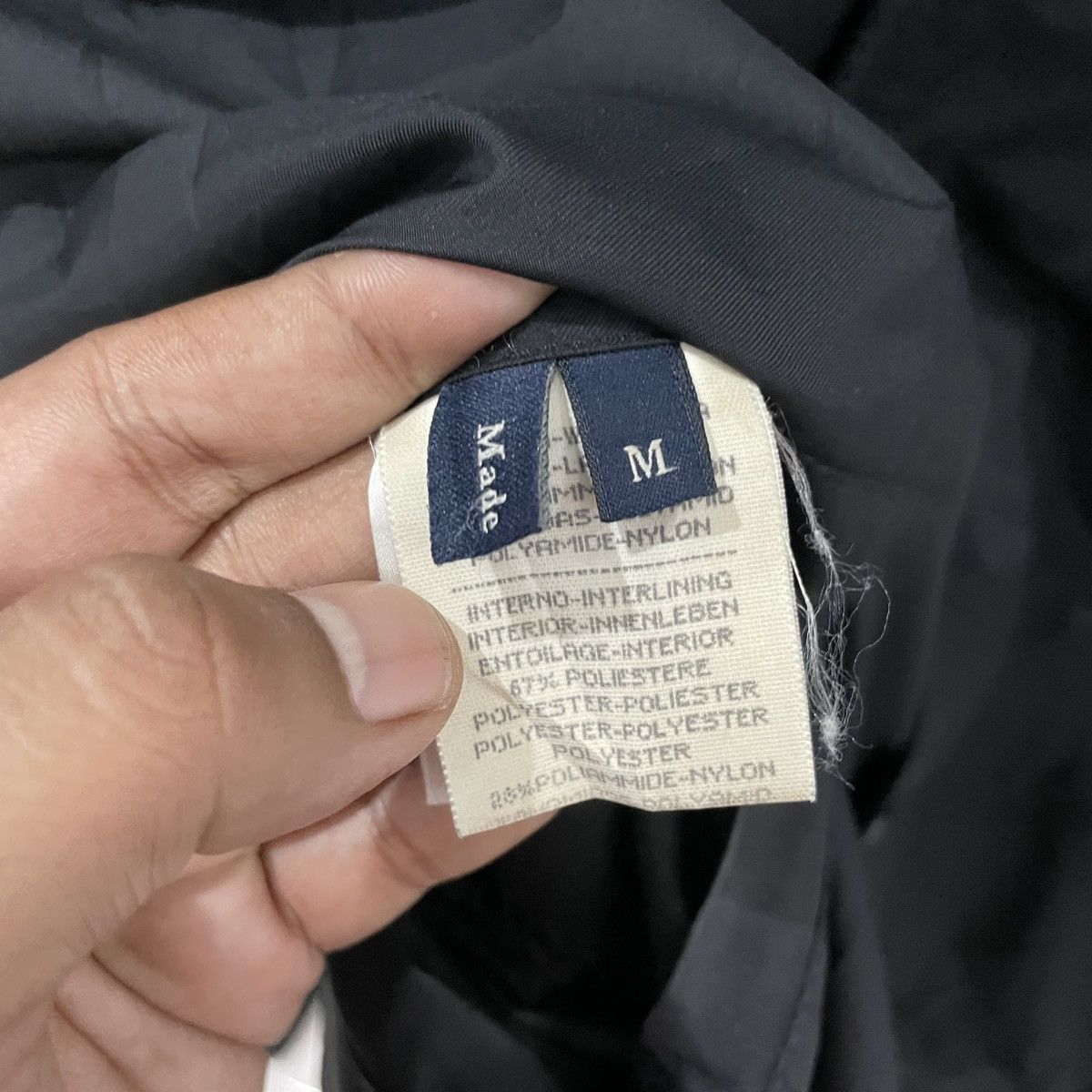 Vintage Zegna Italian Designer Reversable Jacket