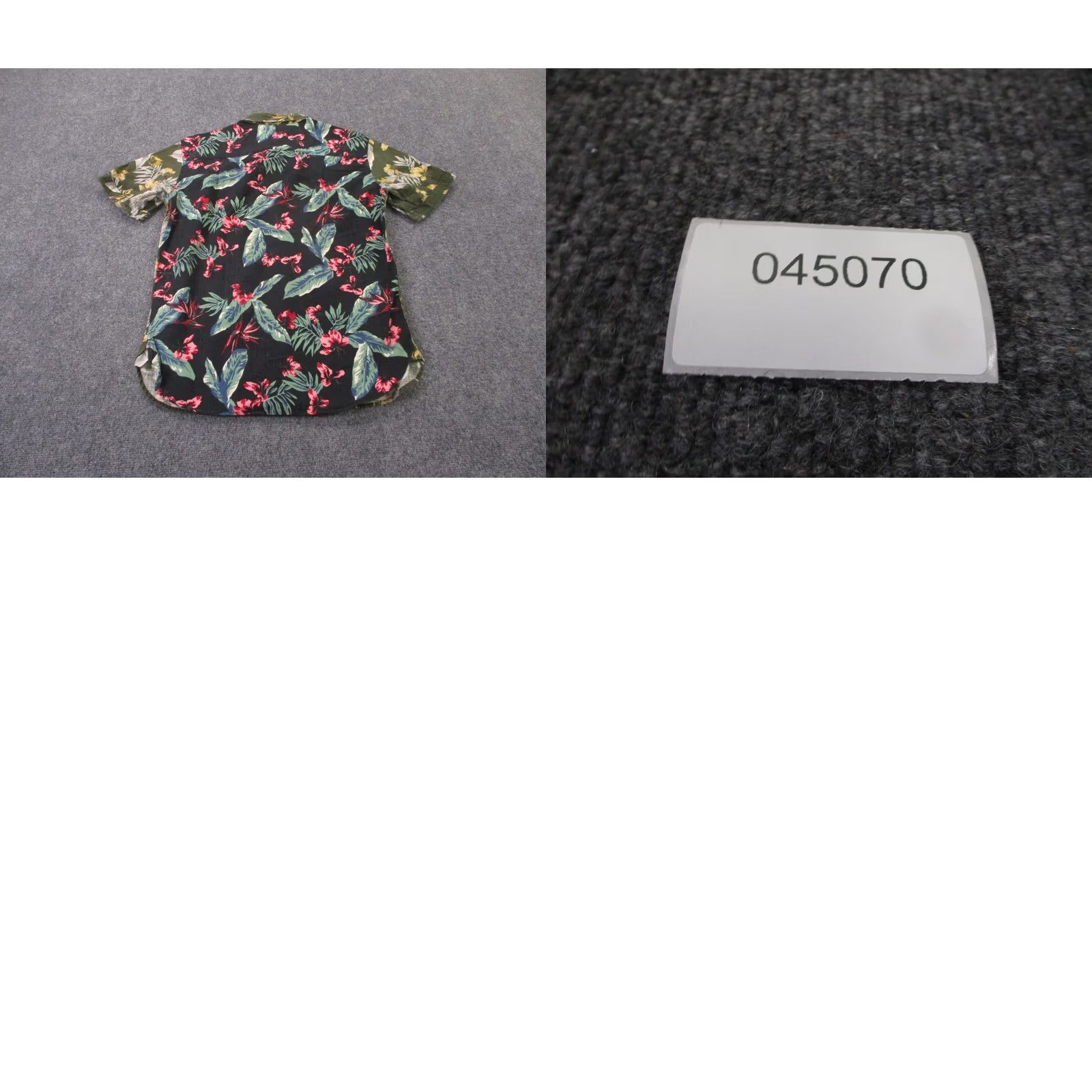 Allsaints AllSaints Shirt Mens M Green Black Floral Heavy Classic Business Preppy Hawaiian Shirt Size US L / EU 52-54 / 3 - 8 Thumbnail