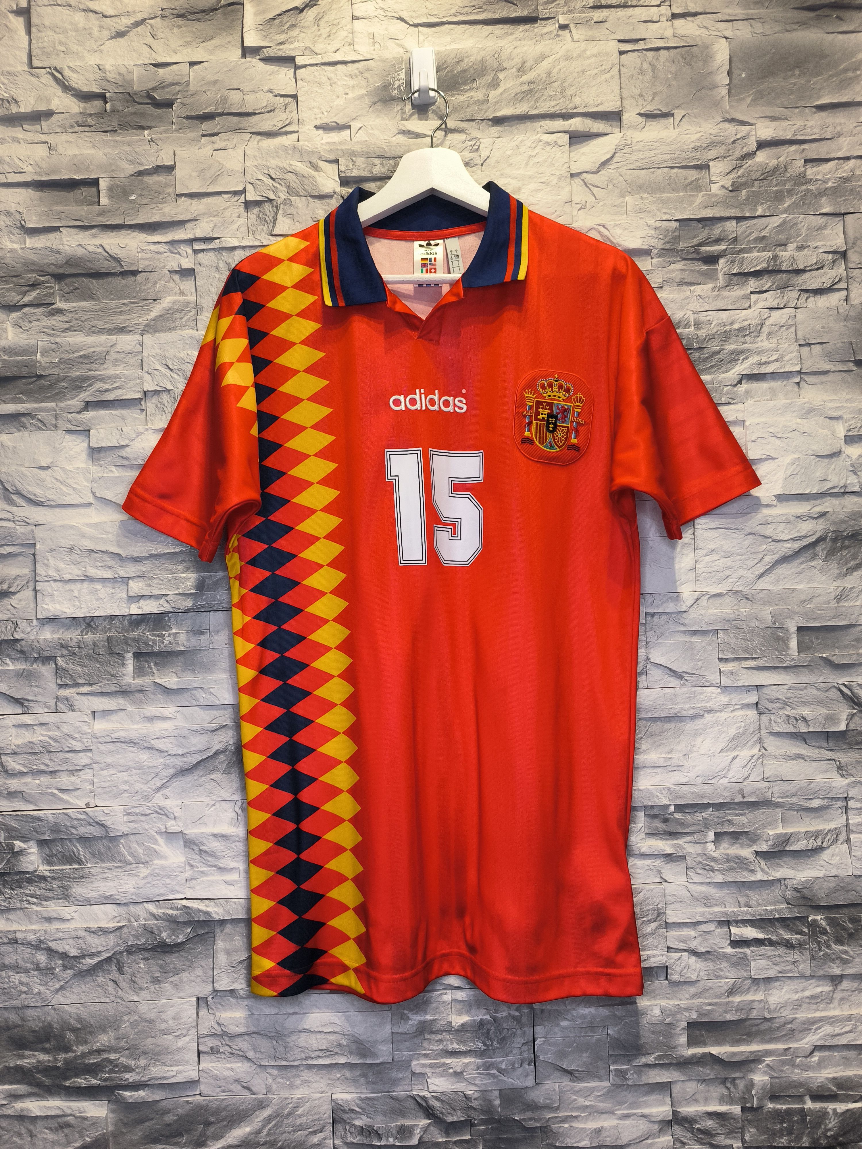 Adidas Vintage Adidas Soccer Spain Football Jersey World Cup Size US S / EU 44-46 / 1 - 1 Thumbnail