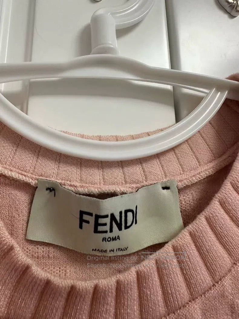Fendi Fendi Relief Full Print FF Dress Size XS / US 0-2 / IT 36-38 - 3 Thumbnail