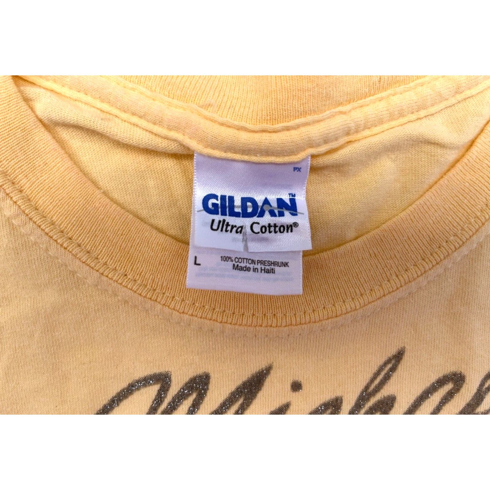 Gildan VINTAGE Michael Jackson Memorial 1958-2009 T-Shirt Sz L Mens Shirt Cotton Peach 2000s Music Gildan Ultra Cotton T-Shirt Size US L / EU 52-54 / 3 - 5 Thumbnail