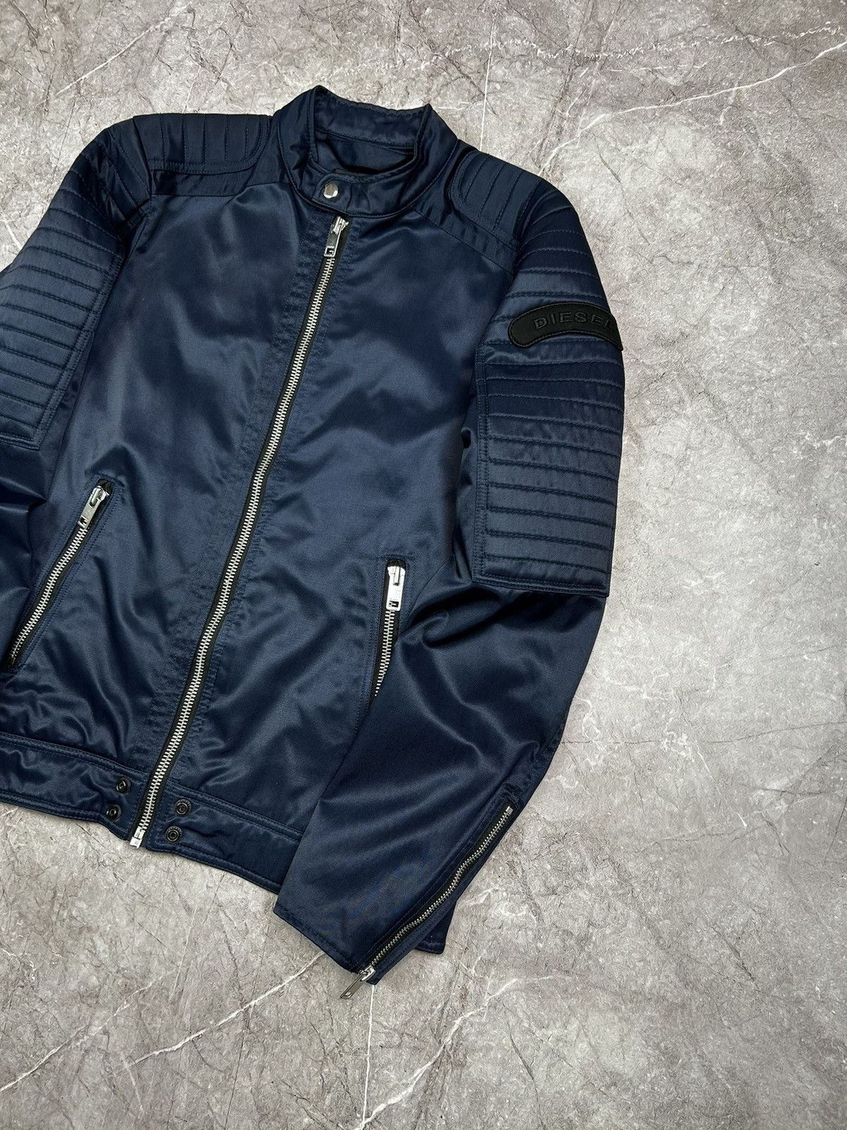 Diesel × Vintage Diesel Motorcycle Opium Avantgarde Nylon Jacket Size US L / EU 52-54 / 3 - 5 Thumbnail