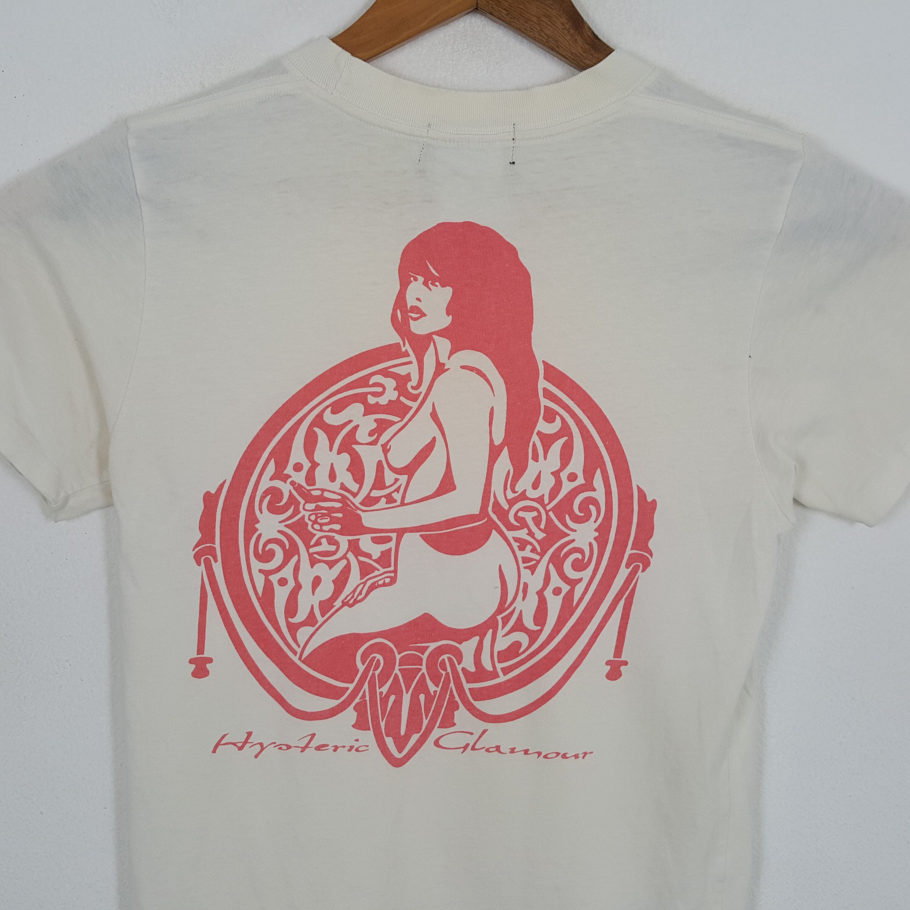 Hysteric Glamour × Japanese Brand × Vintage Vintage HYSTERIC GLAMOUR Japanese Fashion Brand T-Shirts Size S / US 4 / IT 40 - 2 Thumbnail
