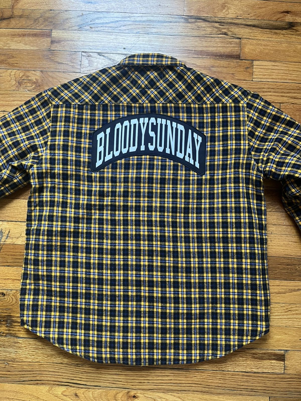 Full Send Bloody Sunday Unreleased Flannel Shirt Jacket Size US M / EU 48-50 / 2 - 6 Thumbnail