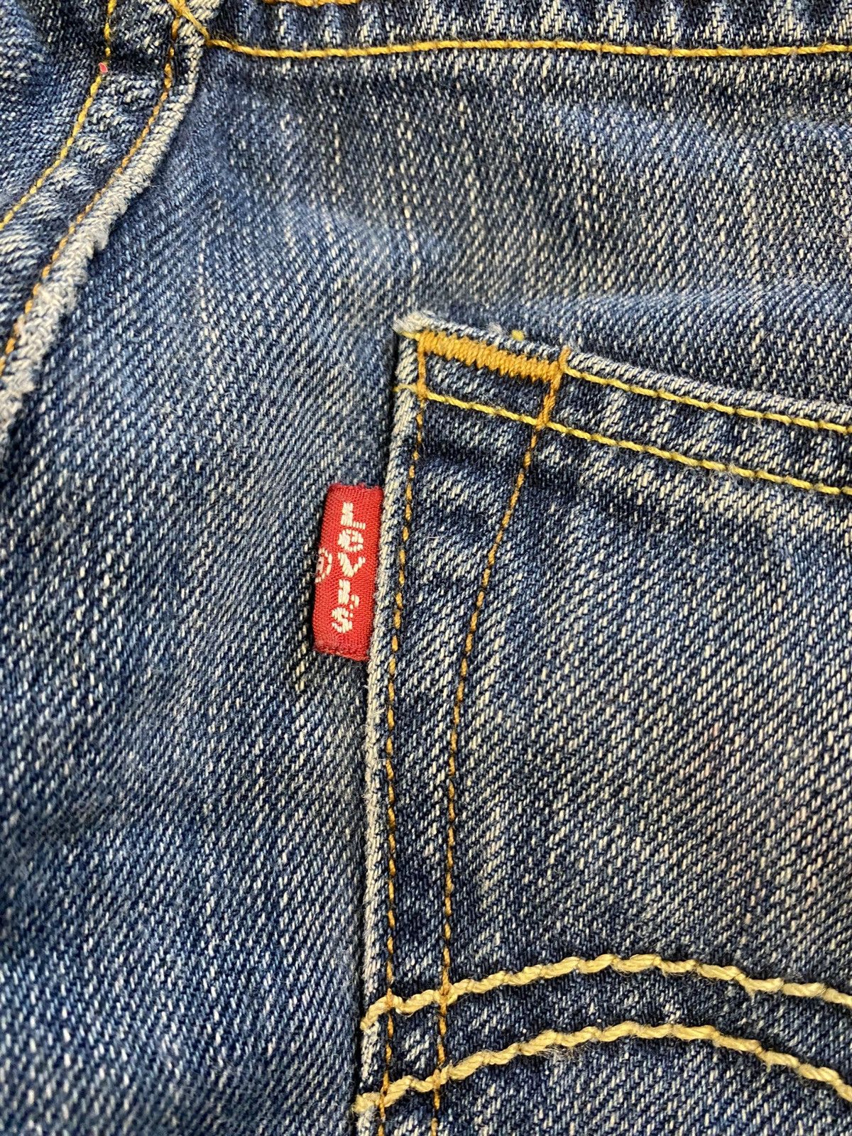 Levi's Levi’s 511 Buckle Back Works style Faded Denim Jeans W34 L32 Size US 34 / EU 50 - 6 Thumbnail