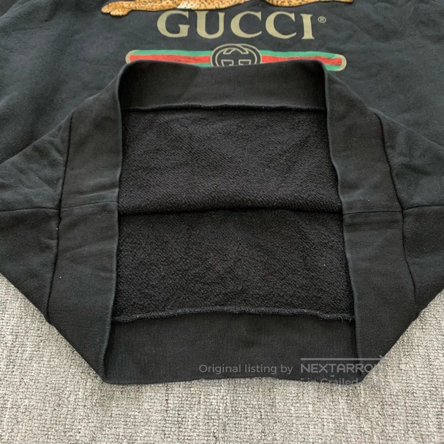 Gucci gucci black leopard print sweatshirt size XXL. Size US XXL / EU 58 / 5 - 9 Thumbnail