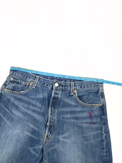 Levi's Vintage Levi's 501 Distressed Jeans 34x34 Size US 34 / EU 50 - 7 Thumbnail