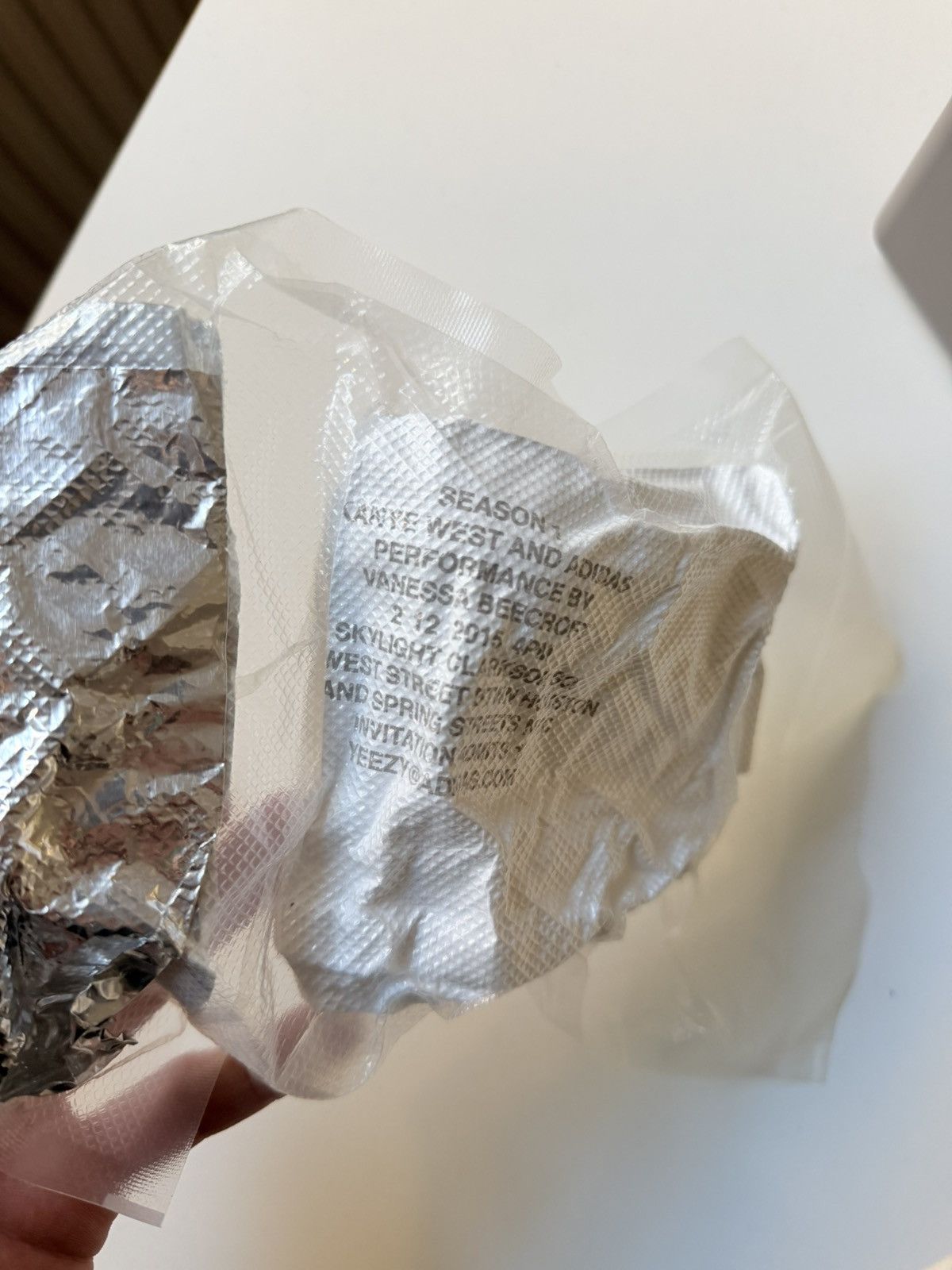Yeezy Super Rare! Yeezy Season 1 Invitation Windbreaker (Sealed) Size US M / EU 48-50 / 2 - 3 Thumbnail