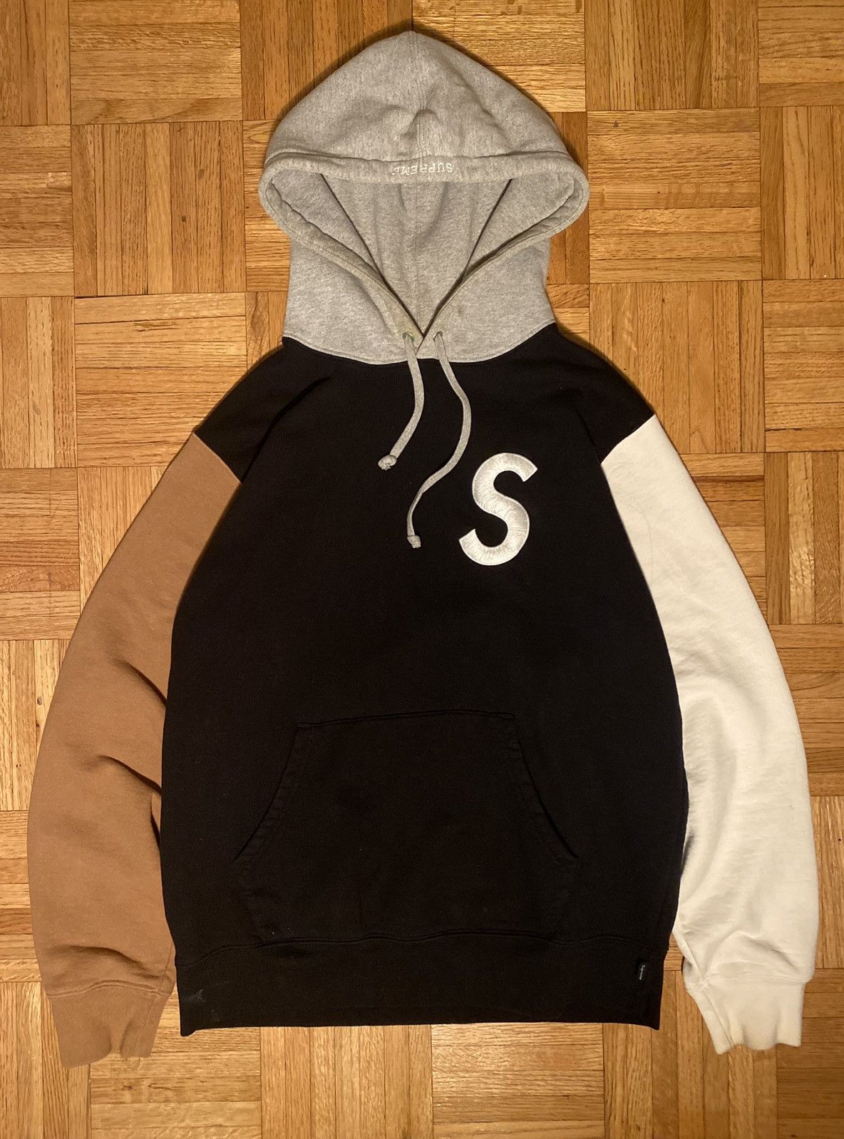 Logo Colorblocked Hoodie Supreme S Logo Hoodie Ss19 Supreme S Logo