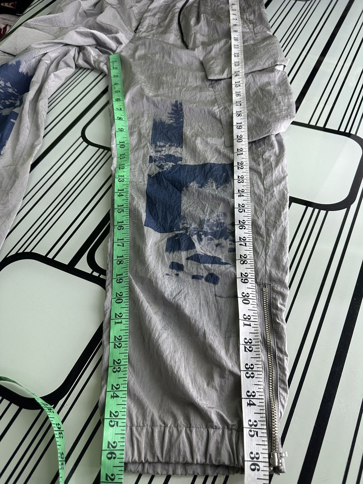 Takashi Murakami Vtg Estnation Amane Murakami Cargo Nylon Pant Size US 31 - 21 Thumbnail
