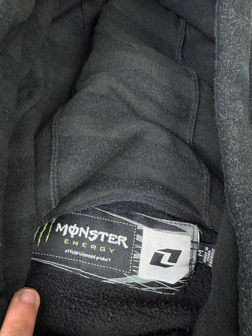 Vintage Vintage Monster Energy Hoodie Full Zip Big Logo 00s Racing Size US M / EU 48-50 / 2 - 11 Thumbnail