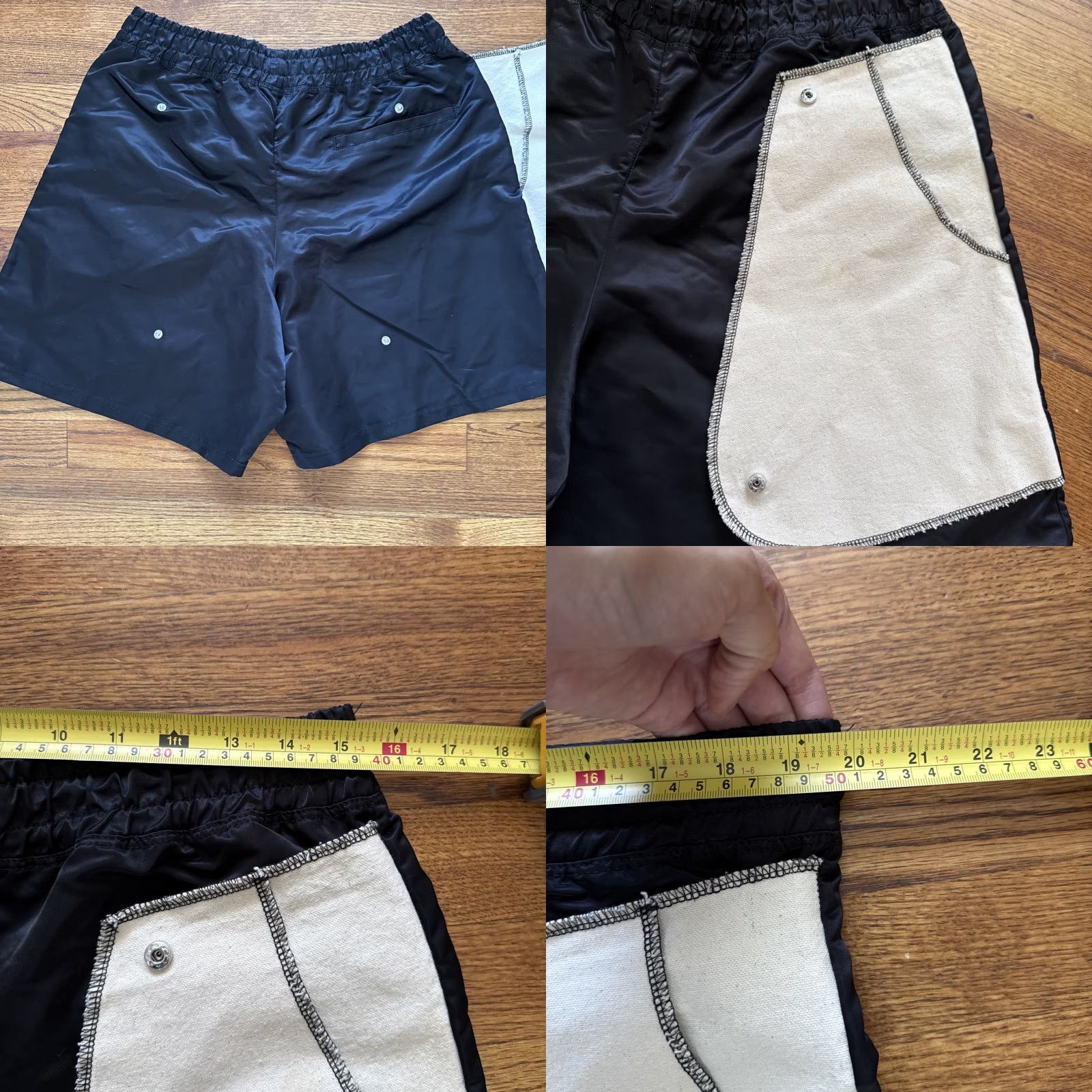 Vintage ASTRUM Shorts Size XL Reverse Pocket Size US 36 / EU 52 - 8 Thumbnail