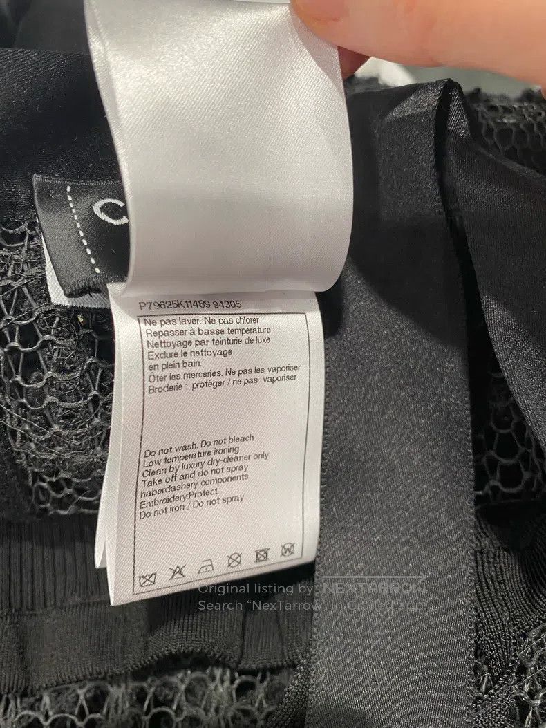 Chanel Chanel 25s black lace double-layer dress Size XS / US 0-2 / IT 36-38 - 4 Thumbnail