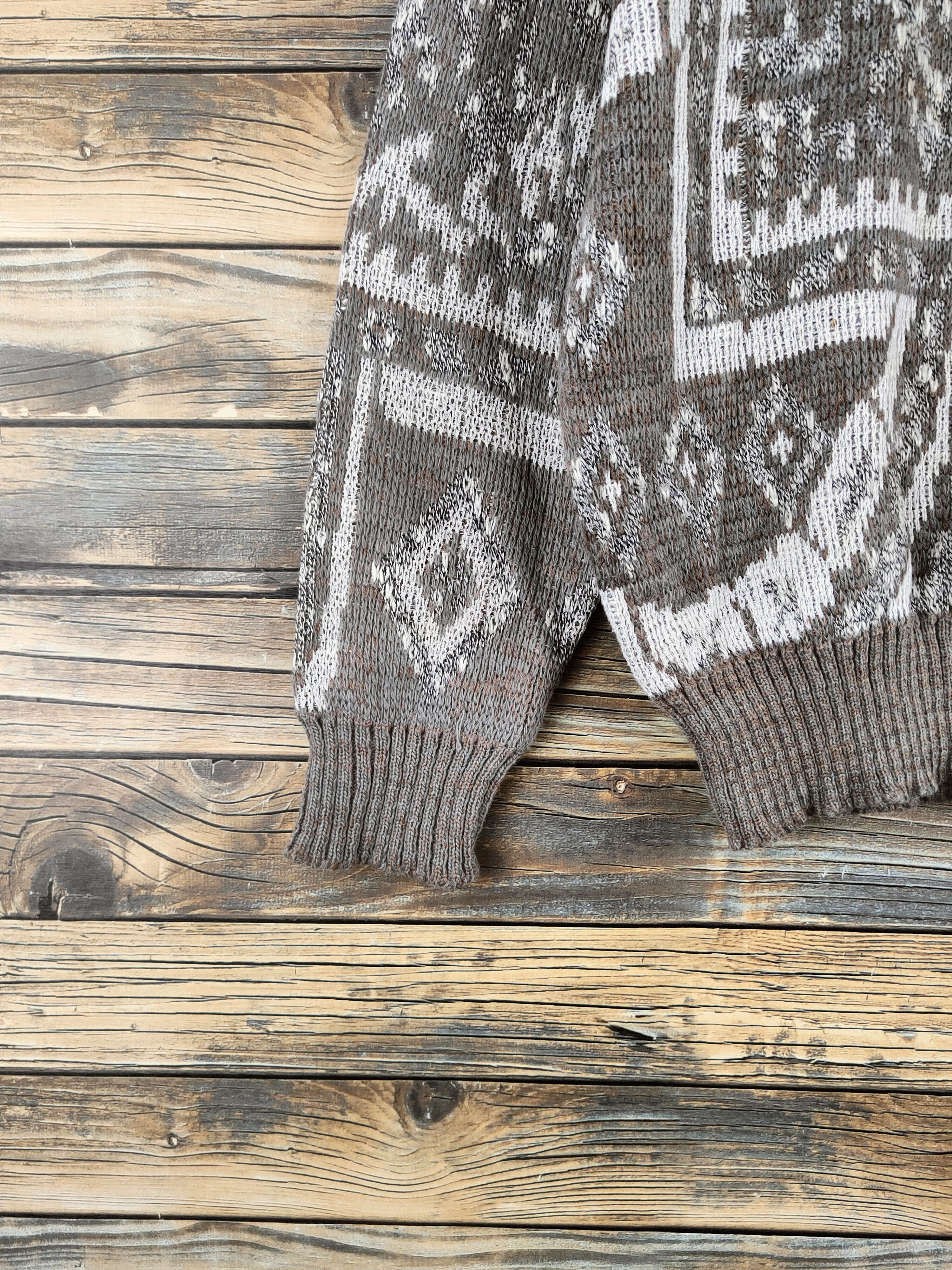 Japanese Brand DL Julia Valentino Gray Knitwear Sweatshirt #46-850 Size US M / EU 48-50 / 2 - 4 Thumbnail