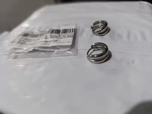 Jewelry Hollow Double Ring Small Hoop Earrings Size ONE SIZE - 6 Thumbnail