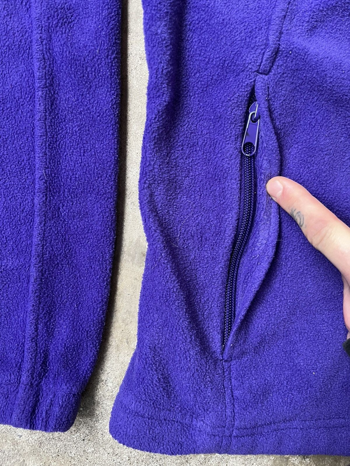 Columbia Purple Columbia Fleece Zip-Up Size M / US 6-8 / IT 42-44 - 3 Thumbnail