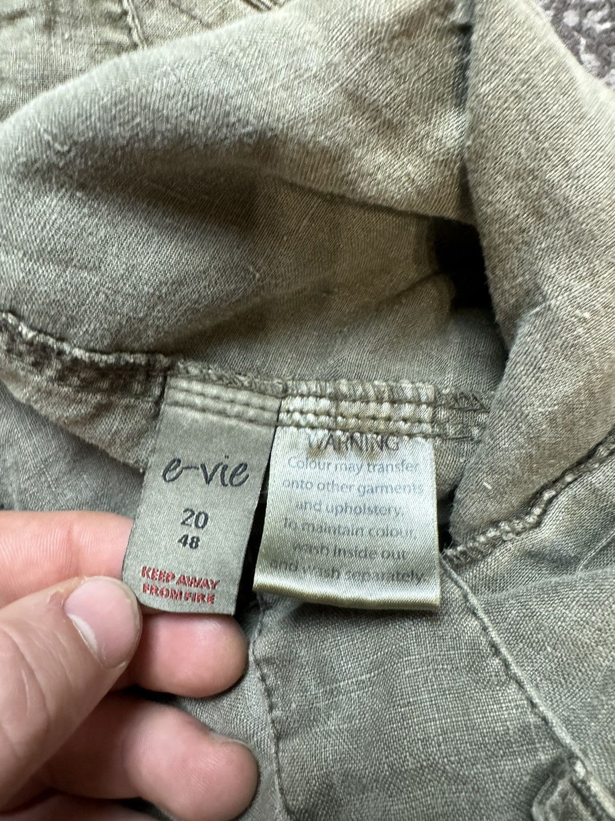 Japanese Brand × Vintage Vintage Y2K Baggy If Six Was Style Opium Cargo Linen Pants Size US 33 - 7 Thumbnail