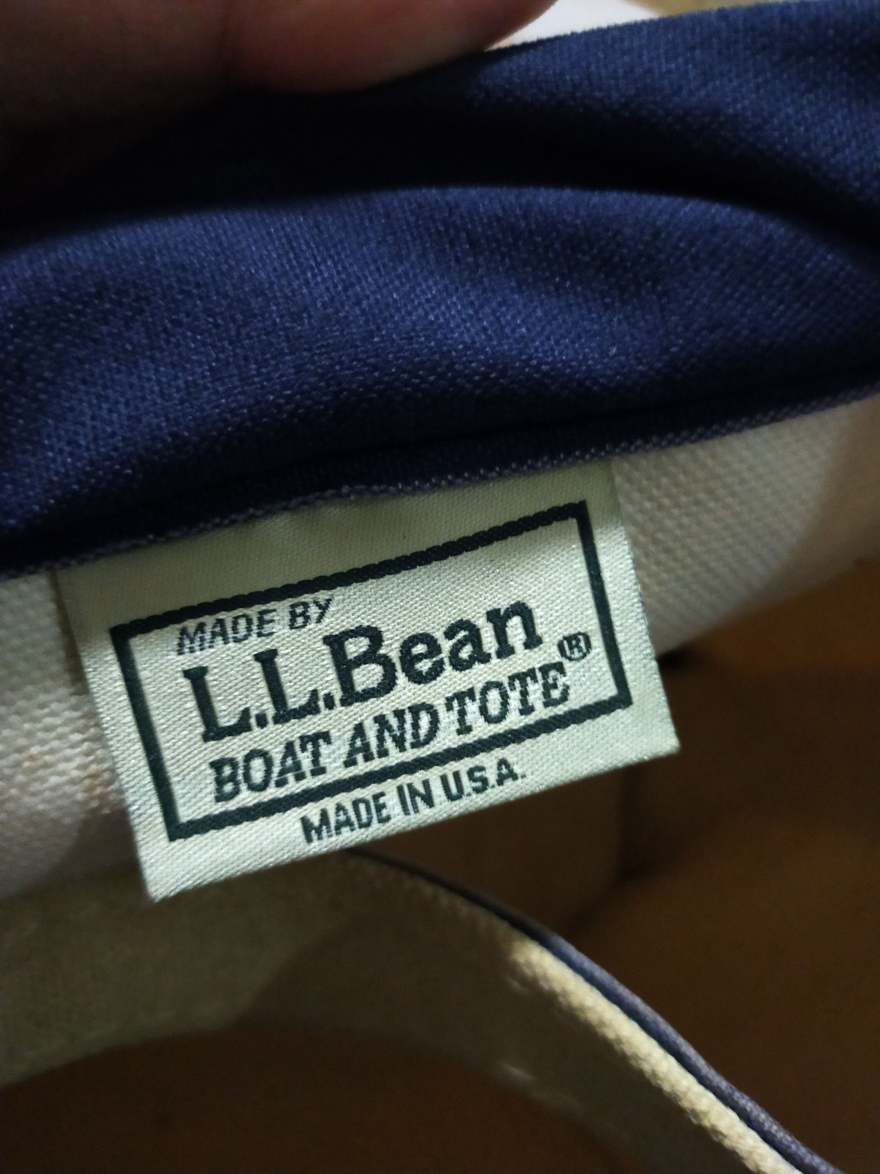 L.L. Bean VINTAGE L.L BEAN TOTE BAG BOAT AND TOTE Size ONE SIZE - 8 Thumbnail
