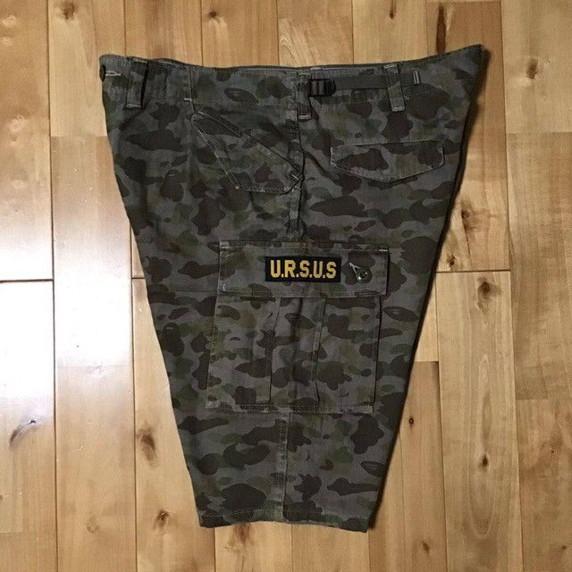 Bape × Nigo URSUS BAPE cargo shorts a bathing ape BAPE camo NIGO ★size L Size US 34 / EU 50 - 2 Thumbnail