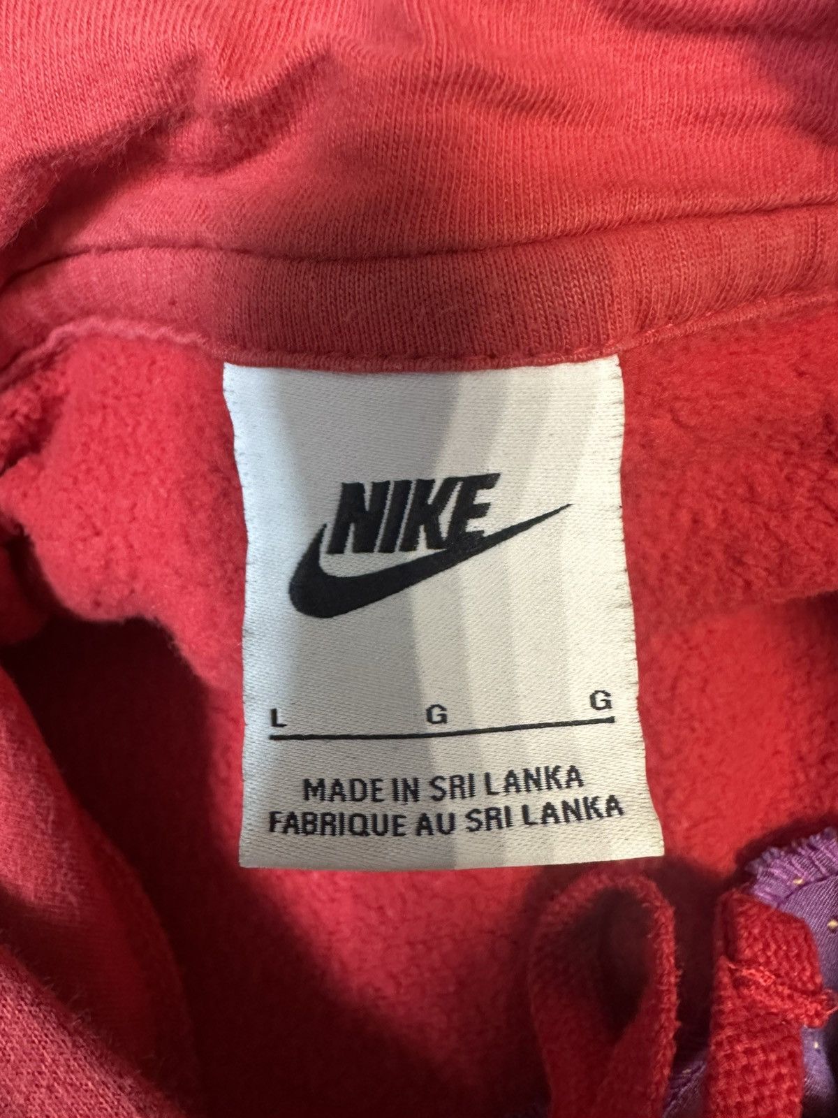 Nike Nike Custom Hoodie Vintage 90s Y2K Reworked Size US L / EU 52-54 / 3 - 6 Thumbnail