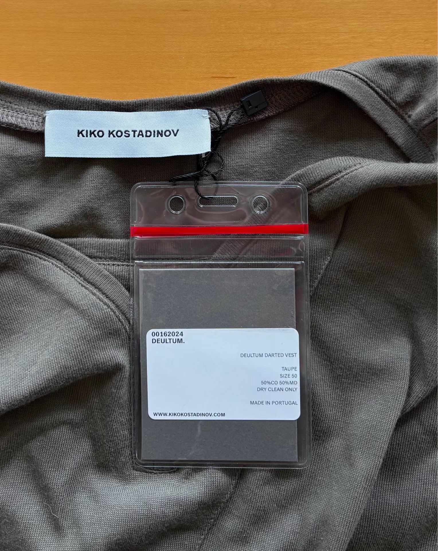 Kiko Kostadinov Kiko Kostadinov 24SS Men's Sleeveless Vest Ｑ20 Size US M / EU 48-50 / 2 - 4 Thumbnail
