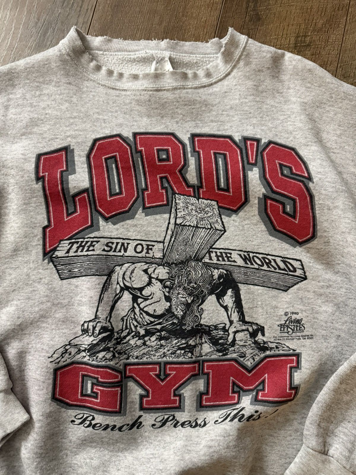 Vintage Vintage Lords Gym Crewneck Size US XL / EU 56 / 4 - 2 Thumbnail